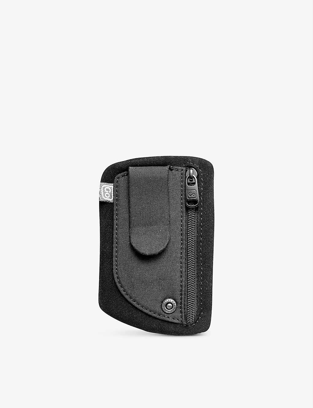 Go Travel Clip-on Woven Pouch In Black