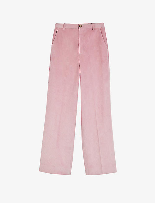 TED BAKER: Benitot cotton-corduroy trousers