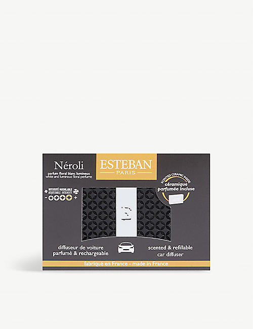 ESTEBAN: Néroli scented car diffuser and refill