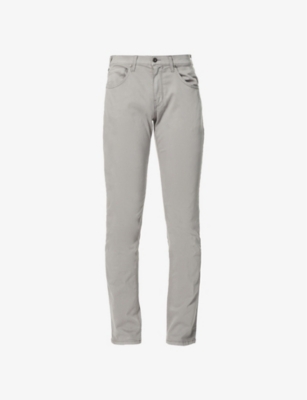 Paige Federal Slim-fit Jeans In Brushed Nickel