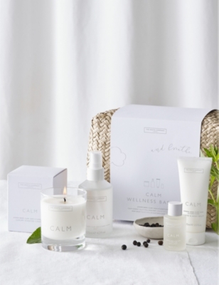 THE WHITE COMPANY: Calm Wellness Basket gift set
