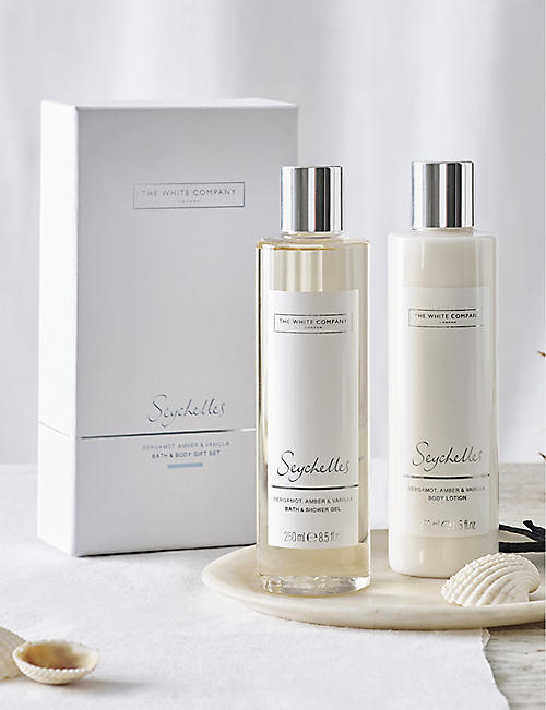 THE WHITE COMPANY: Seychelles bath and body gift set