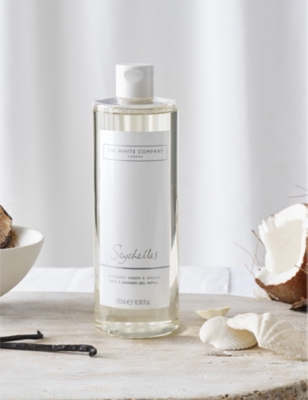 The White Company Seychelles Bath And Shower Gel Refill 500ml
