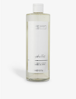 THE WHITE COMPANY: Seychelles bath and shower gel refill 500ml