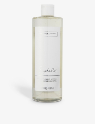 The White Company Seychelles Bath And Shower Gel Refill 500ml