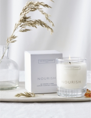 THE WHITE COMPANY: Nourish scented candle 140g