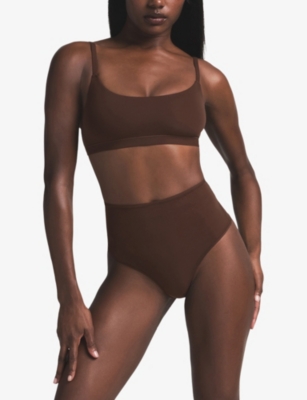 SKIMS: Fits Everybody high-rise stretch-jersey briefs