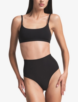 SKIMS: Fits Everybody high-rise stretch-jersey briefs