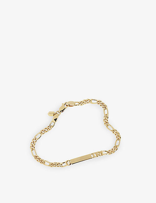 MARIA BLACK: Girl 22ct gold-plated sterling silver small bracelet