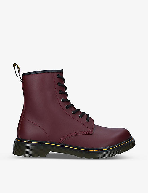 DR. MARTENS: 1460 8-eye leather boots 9-10 years