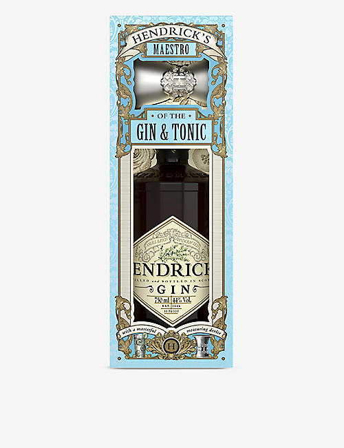 HENDRICKS：Original 杜松子酒和调酒器礼品套装 700 毫升