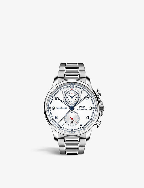 IWC SCHAFFHAUSEN: IW390702 Portugieser stainless-steel automatic watch