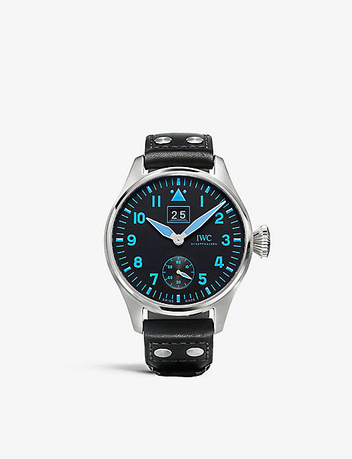 IWC SCHAFFHAUSEN: IW510507 Big Pilot’s Watch Big Date Bucherer BLUE stainless-steel automatic watch