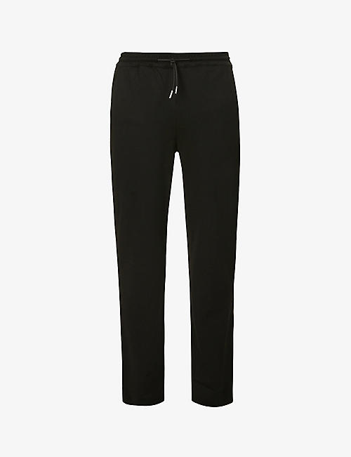 SANDRO: Tapered stretch-jersey jogging bottoms
