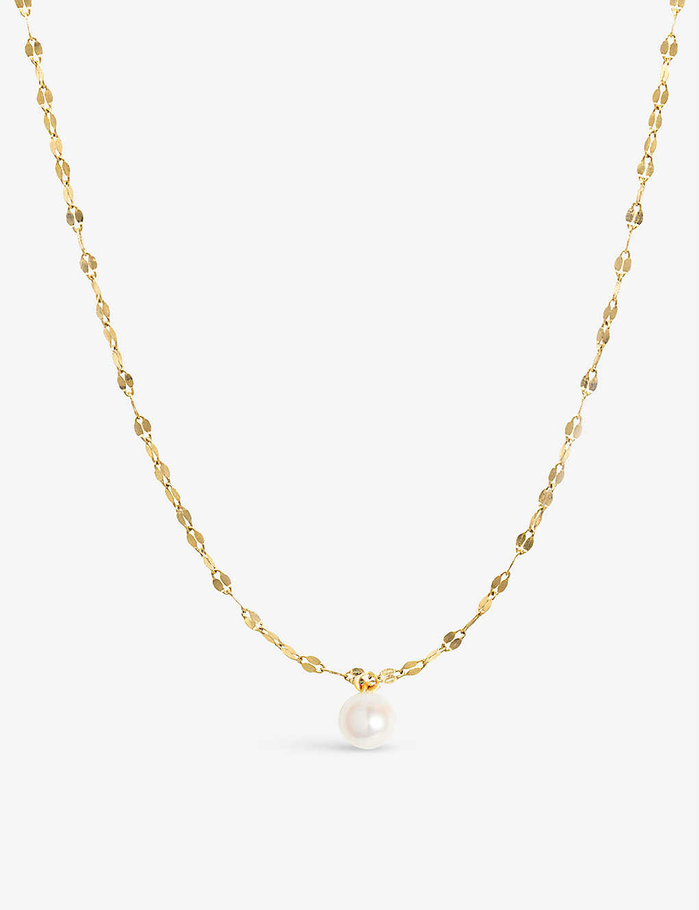 The Alkemistry Poppy Finch 14ct Recycled Yellow-gold And Freshwater Pearl Necklace In 14ct Yellow Gold