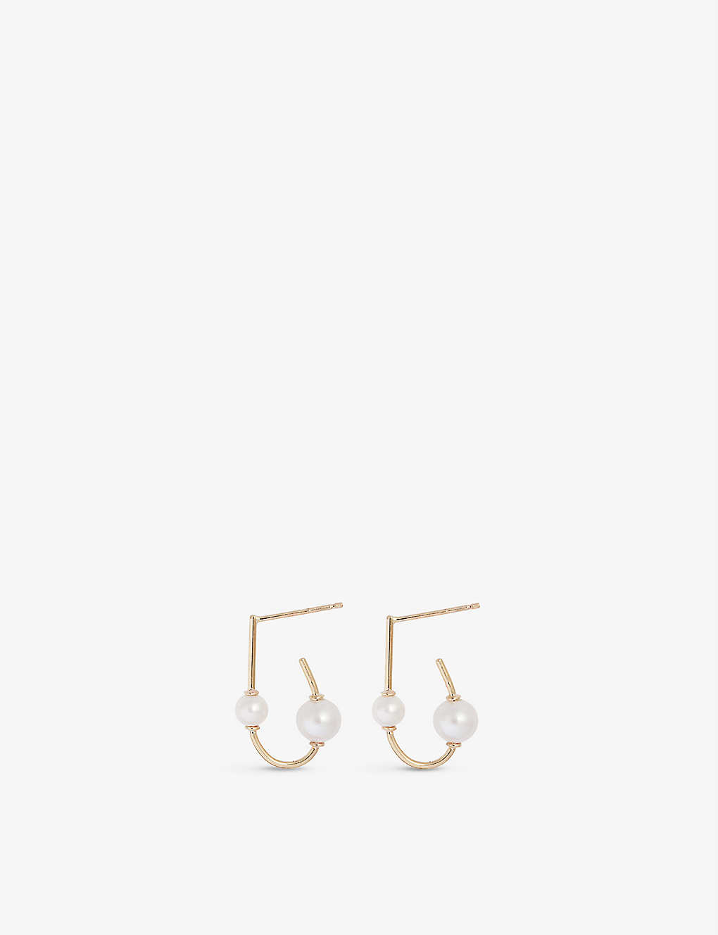 The Alkemistry Poppy Finch 14ct Recycled Yellow-gold And Freshwater Pearl Earrings In 14ct Yellow Gold