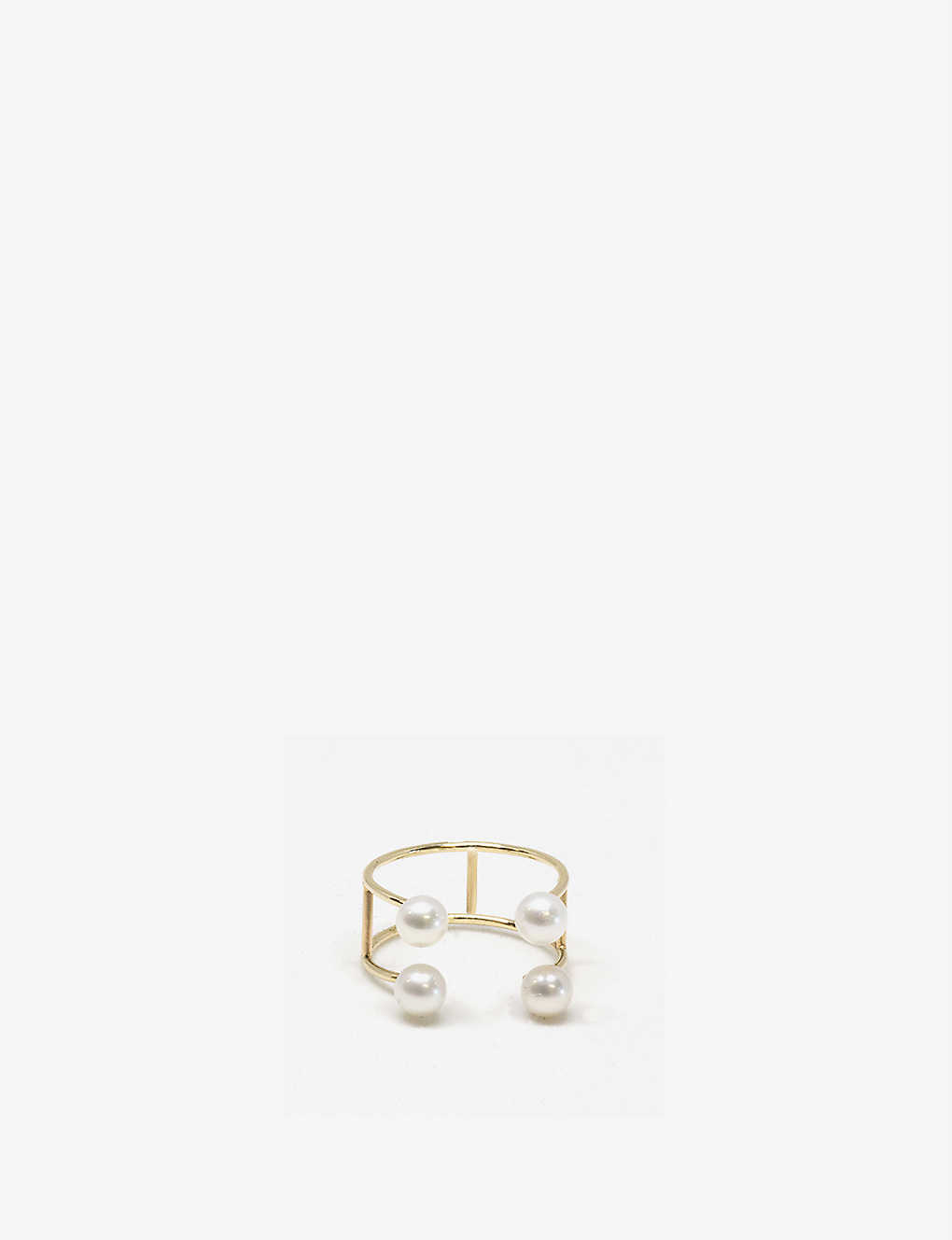 The Alkemistry Poppy Finch Baby Pearl 14ct Recycled Yellow-gold And Freshwater Pearl Ring