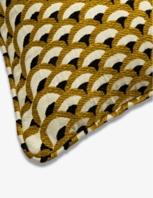 SOHO HOME: Escailles cotton-blend cushion 50cm x 50cm