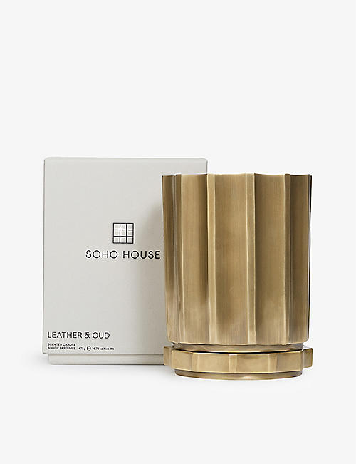 SOHO HOME: Cavendish brass candle 475g