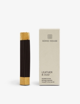 Leather & Oud incense sticks pack of 30