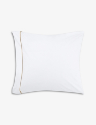 Polo Ralph Lauren Chamois Westbank Cotton Pillowcases Set Of Two Square