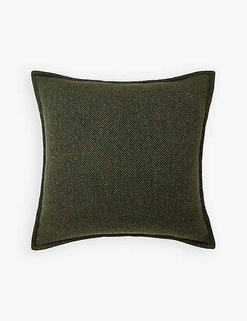 RALPH LAUREN HOME：Tweed 羊毛混纺坐垫套 45 厘米 x 45 厘米