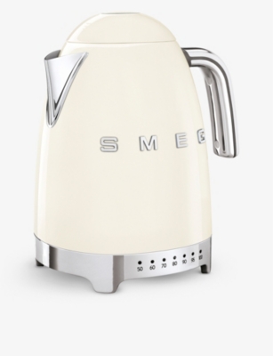 SMEG: Variable Temperature stainless-steel kettle 1.7L