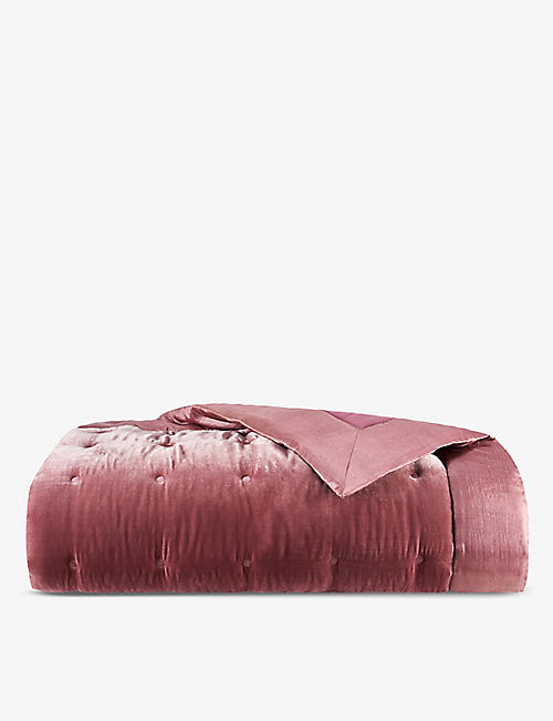 YVES DELORME: Cocon quilted woven king bedcover 220cm x 240cm