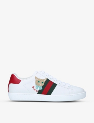 Gucci cat trainers deals