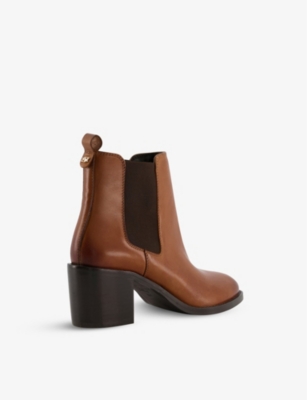 leather ankle boots dune