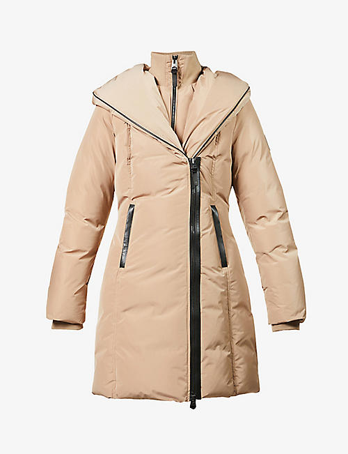 MACKAGE: Kay hooded shell-down coat