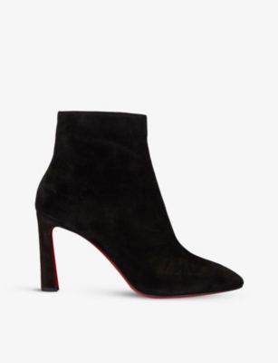 Christian Louboutin Turela Leather Ankle Boots 85 - Black - 38