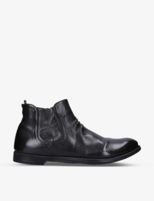 OFFICINE CREATIVE: Arc 514 leather Chelsea boots