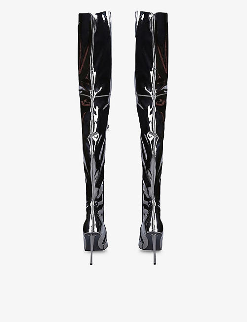 سخيف عيد الرعب الجنة  Designer Heeled Knee High Boots | Selfridges