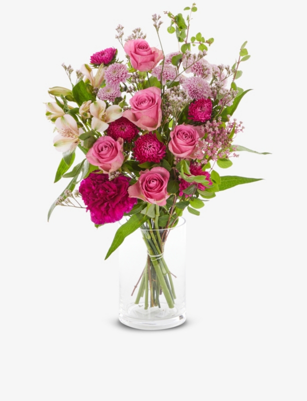 Cerise Rhapsody roses bouquet