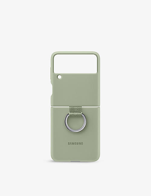 SAMSUNG: Galaxy Z Flip3 ring-detail silicone phone cover