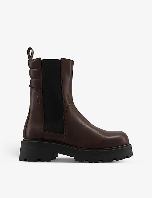 VAGABOND: Cosmo 2.0 mid-heel leather boots
