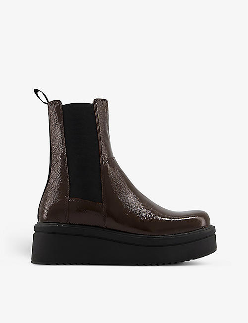 VAGABOND: Tara leather Chelsea boots