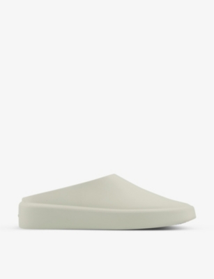Fear Of God The California Backless Foam Slippers In Cement