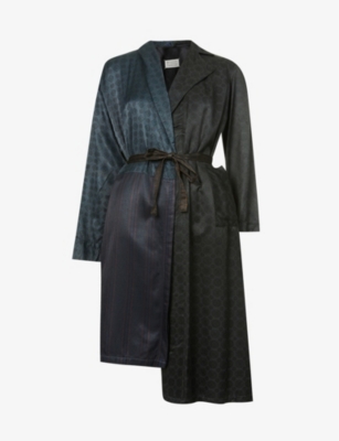 MON VINTAGE BY MARIE BLANCHET: Pre-loved Margiela jacquard dressing gown