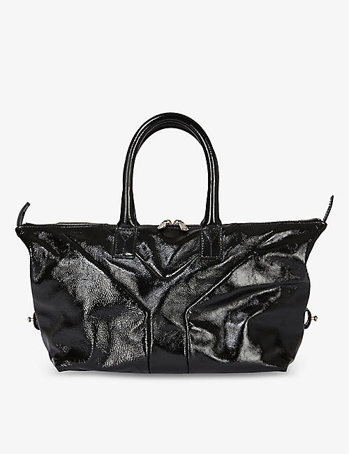 MON VINTAGE BY MARIE BLANCHET: Pre-loved Saint Laurent Easy leather bag