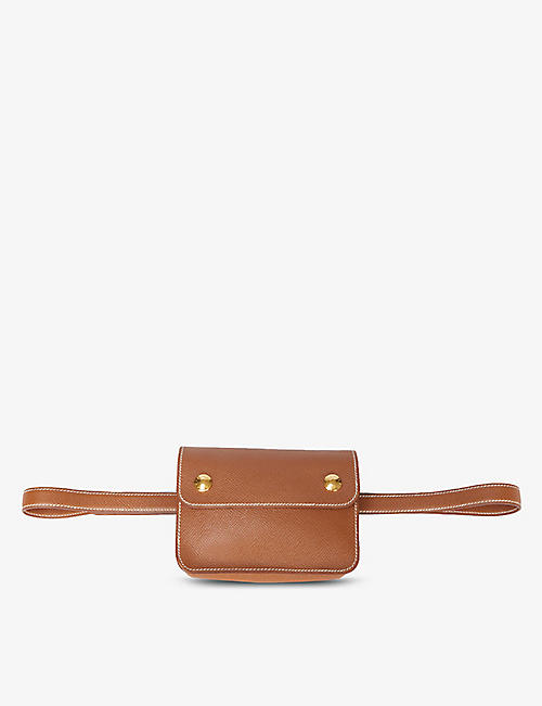 MON VINTAGE BY MARIE BLANCHET: Pre-loved Hermès leather belt bag