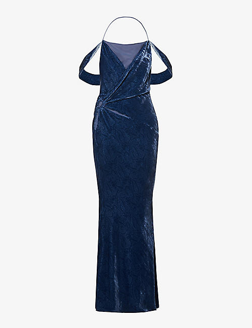 MON VINTAGE BY MARIE BLANCHET: Pre-loved John Galliano velvet gown