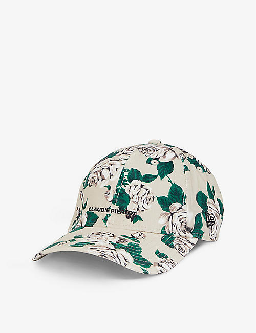 CLAUDIE PIERLOT: Claudie Pierlot x New Era floral-print shell cap