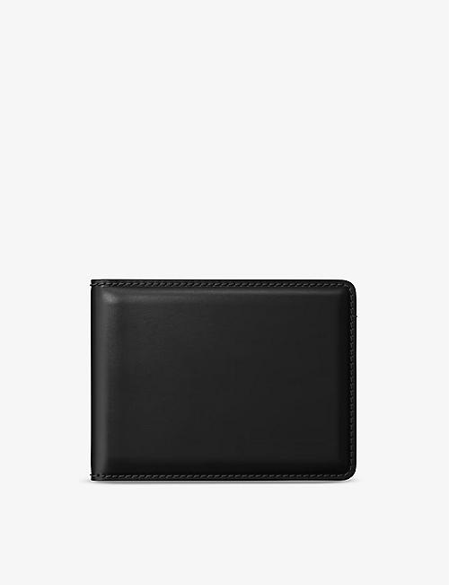 THE TECH BAR: Nomad Bifold vegetable-tanned leather wallet