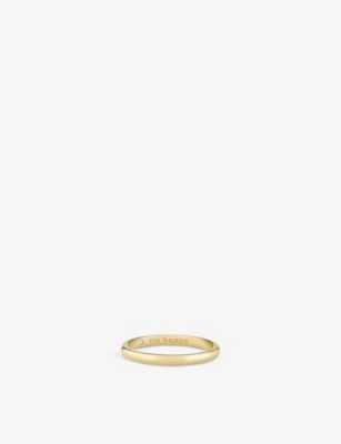 DE BEERS JEWELLERS: DB Classic 18ct yellow-gold wedding band