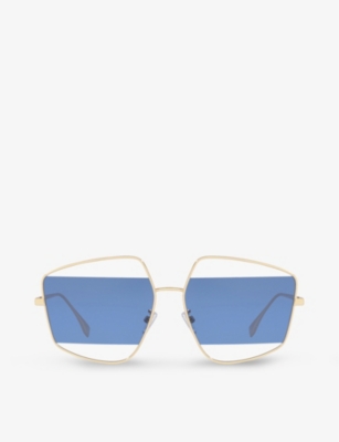 Fendi deals pentagon sunglasses