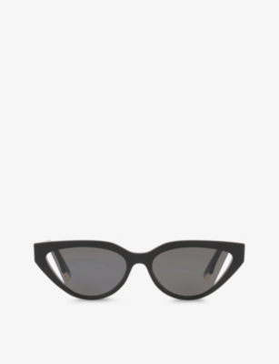 Fendi oversized cat eye cheap sunglasses