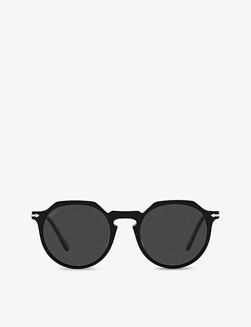 PERSOL: PO3281S phantos-frame acetate sunglasses