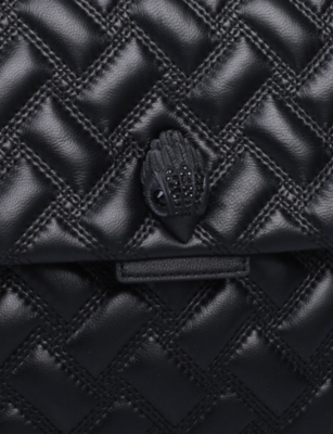 KURT GEIGER LONDON: XXL Kensington Drench Leather Shoulder Bag